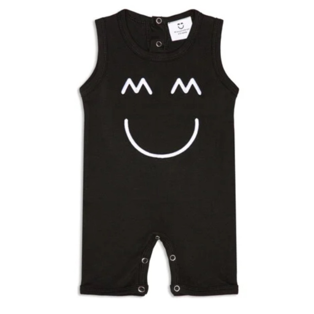 Miles and Milan Sleeveless Embroidered Romper